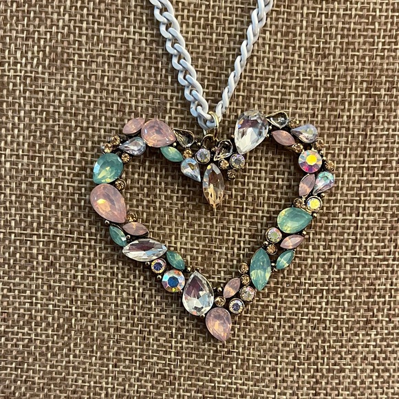Emma Evelyn Jewelry - Elegant Heart-Shaped Multicolor Necklace